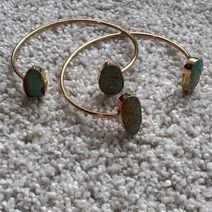 stone bangle bracelet